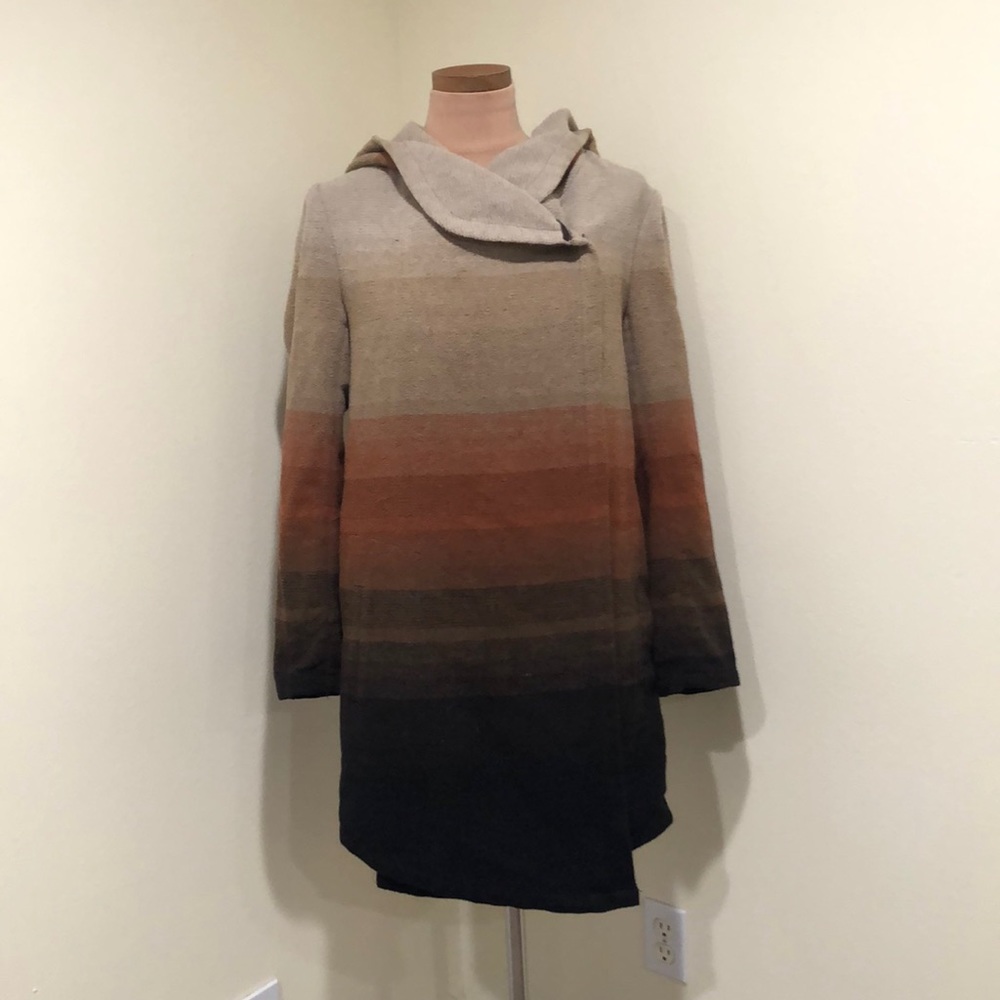 Modcloth Earthy Tones Hooded Cape - Picture 2 of 11